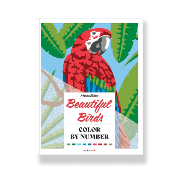 Beautiful Birds: Color By Number