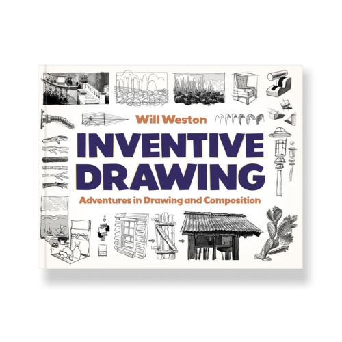 Field Valuepost_title Inventive Drawing Inventive Drawing by Will Weston book cover – drawing, composition, environmental design, and visual storytelling